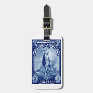 1936 International Philatelic Expo New York Luggage Tag