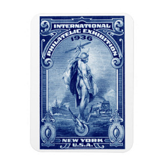 1936 International Philatelic Expo New York Magnet