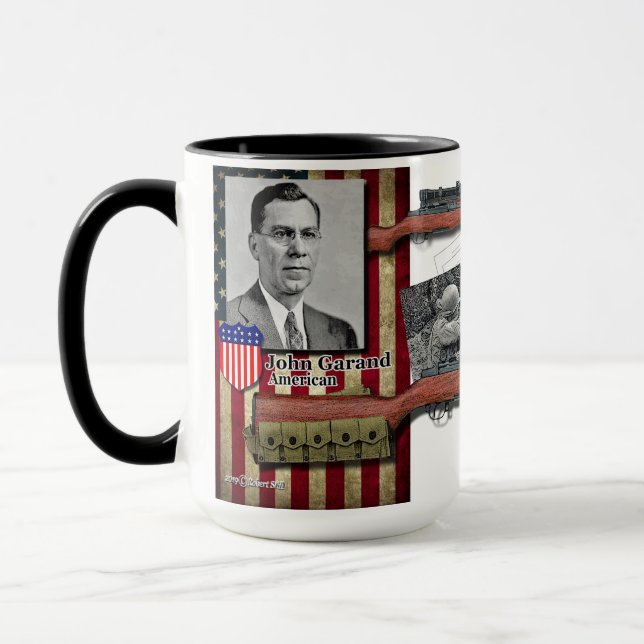 1936 Springfield M1 Garand Coffee Mug (Left)