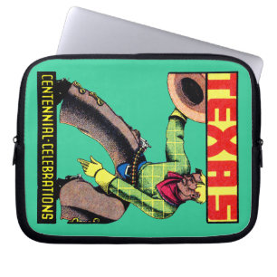 1936 Texas Centennial Laptop Sleeve