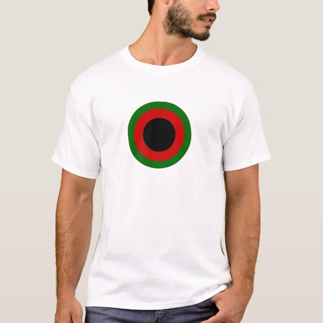 1937-47, Afghan Air Force Roundel T-Shirt (Front)