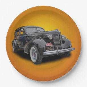 1937 BUICK PAPER PLATE