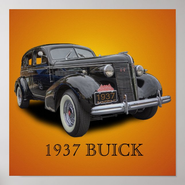 1937 BUICK POSTER (Front)