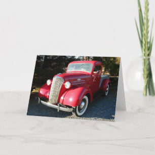 1937 Chevy Pickup Card