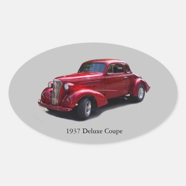 1937 Deluxe Coupe sticker (Front)