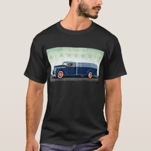 1937 Diamond T blue truck T-Shirt