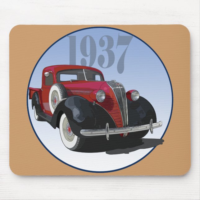 1937 Hudson Terraplane Mouse Mat (Front)