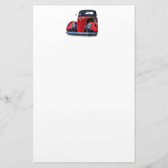 1937 VINTAGE CAR STATIONERY (Front)