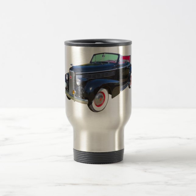 1938 Cadillac Lasalle luxury Car Travel Mug (Center)
