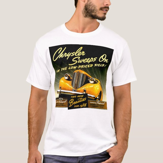 1938 Chrysler Sweeps On T-Shirt (Front)