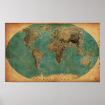 1938 Map of the World