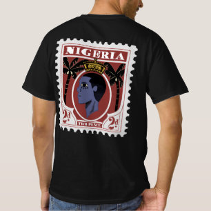 1938 Nigerian Postage Stamp T-Shirt