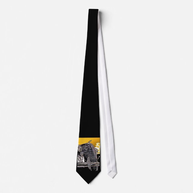 1938 Vintage Hudson Coupe Automobile Necktie (Front)
