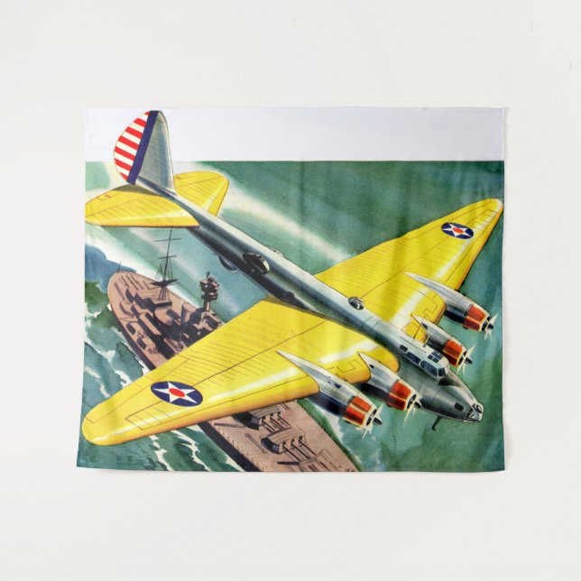 1939 Boeing 915 Tapestry (Front (Horizontal))