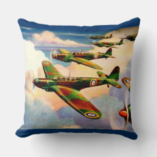 1939 British Fairey Junior Medium Bomber Cushion