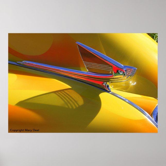 1939 Chevy Hood Poster (Front)