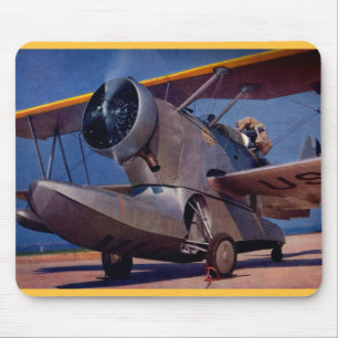 1939 Grumman F-2 aircraft Mouse Mat