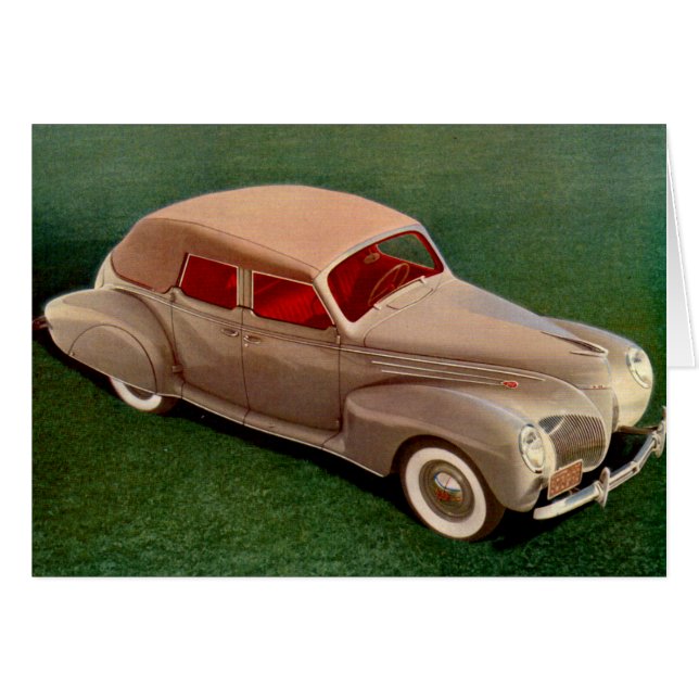 1939 Lincoln Zephyr (Front Horizontal)
