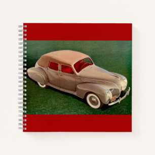 1939 Lincoln Zephyr Notebook