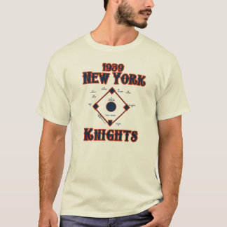 1939 New York Knights Lineup T-Shirt