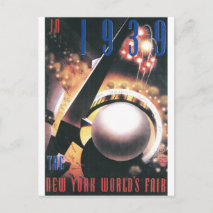 1939 New York World Fair Postcard