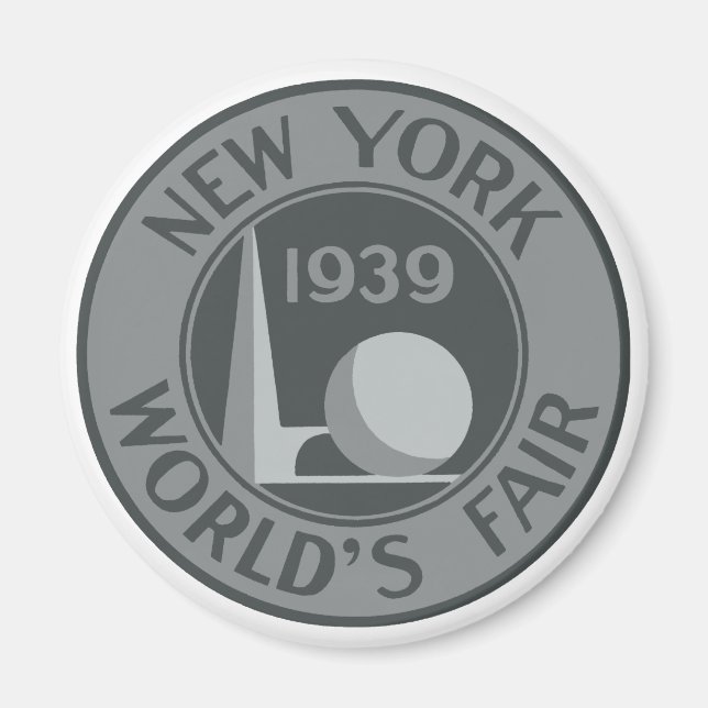 1939 New York World's Fair Magnet (Front)