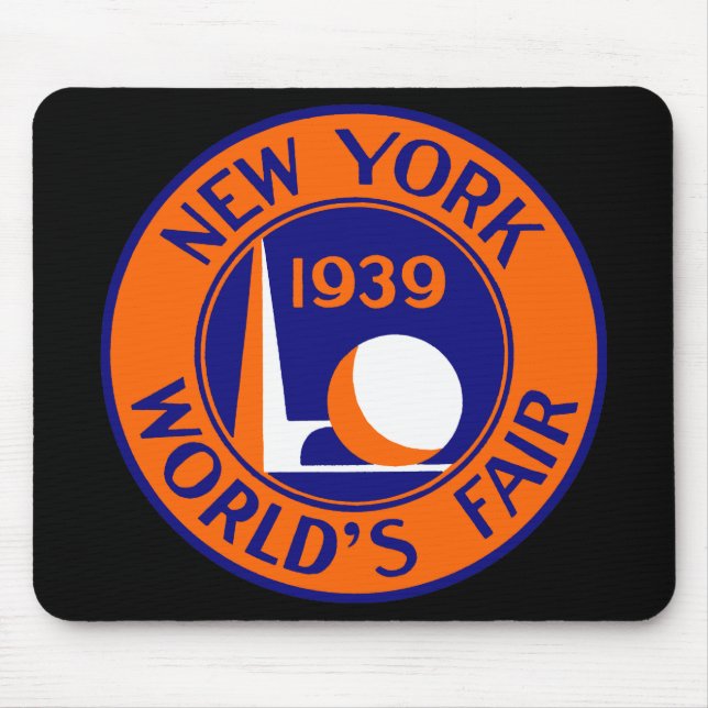 1939 New York World's Fair Mouse Mat (Front)