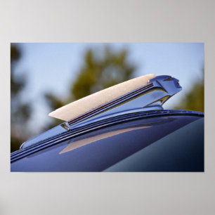 1939 Pontiac Sedan Hood Ornament Poster