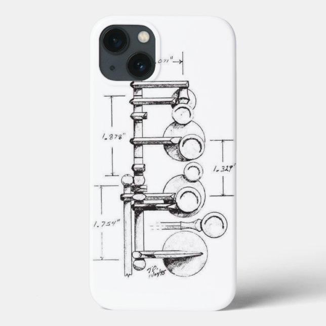 1939 Selmer Paris Balanced Action Saxophone Case-Mate iPhone Case (Back)