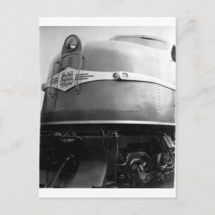 1939 World's Fair Train On Display New Haven Postcard