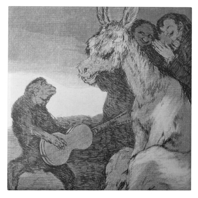 193-0082138 Bravo!, a caricature of musical evenin Tile (Front)