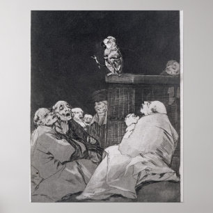 193-0082153 What a golden beak!, plate 53 of 'Los Poster