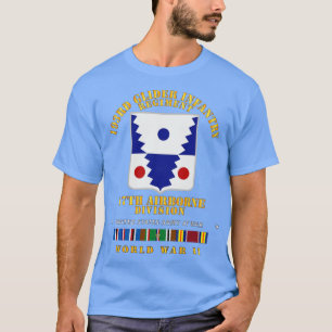 193rd Glider Infantry Regiment WWII w EUR SVC T-Shirt