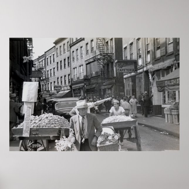 1940 North End, Boston Poster (Front)