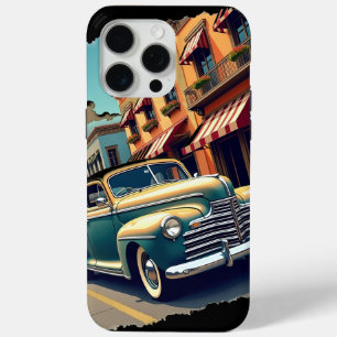 1940s Americana Street Vibes iPhone 15 Pro Max Case