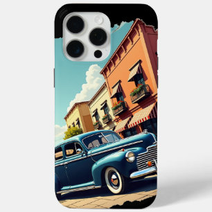 1940s Americana Street Vibes iPhone 15 Pro Max Case