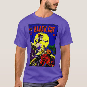 1940's Black Cat Comic T-Shirt