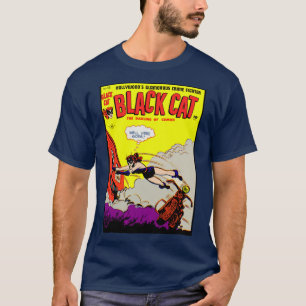 1940's Black Cat Comic T-Shirt