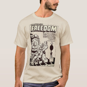 1940's Captain FREEDOM T-Shirt