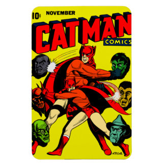 1940's CAT-MAN Comics Flexible Magnet