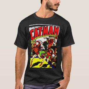 1940's CAT-MAN Comics T-Shirt