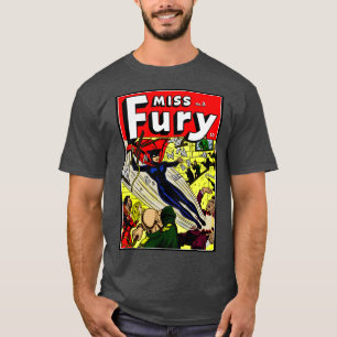 1940's Classic Miss Fury Comics T-Shirt