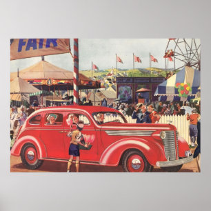 1940's Desoto Poster