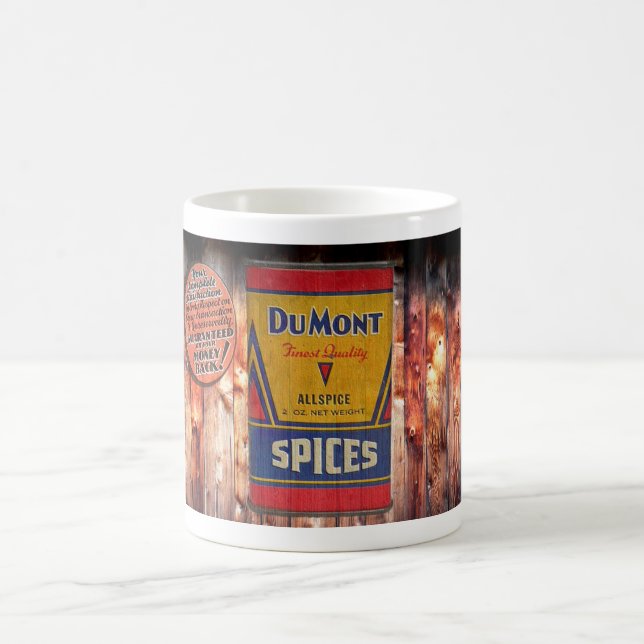 1940S DUMONT SPICE TIN ART Coffee Mug (Center)