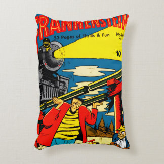 1940's Frankenstein Funny Comic Pillow