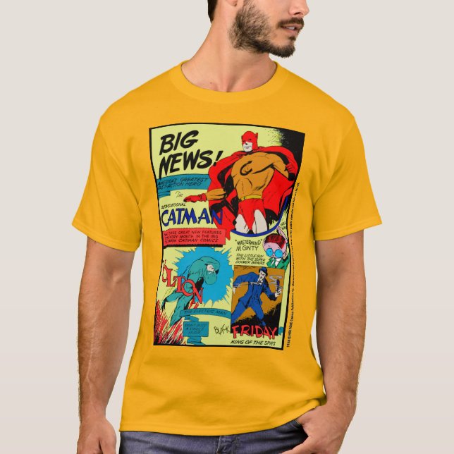  1940's Holyoke Comics Ad T-Shirt (Front)