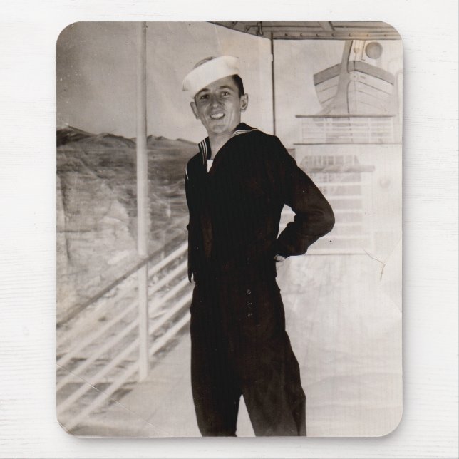 1940s jaunty sailor mouse mat (Front)