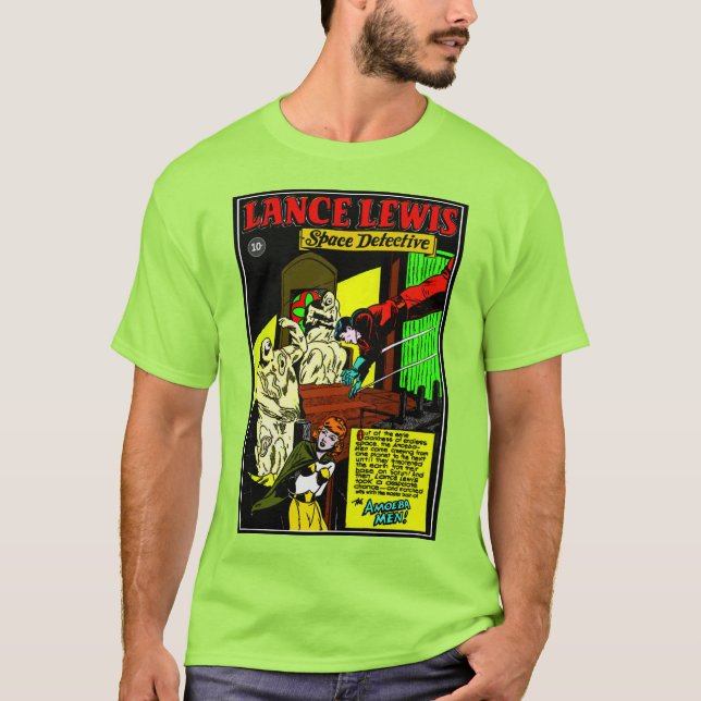 1940's Lance Lewis: Space Detective T-Shirt (Front)
