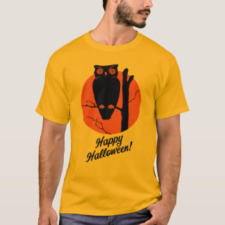 1940s Owl in Tree T-Shirt