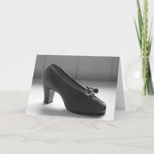 1940's Peep Toe Heels Greeting or Note Card